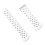 Lightweight White Silicone Quick Release Watch Strap for Galaxy Fit3 5