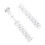 Lightweight White Silicone Quick Release Watch Strap for Galaxy Fit3 10