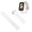 Lightweight White Silicone Quick Release Watch Strap for Galaxy Fit3 1