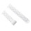 Lightweight White Silicone Quick Release Watch Strap for Galaxy Fit3 8