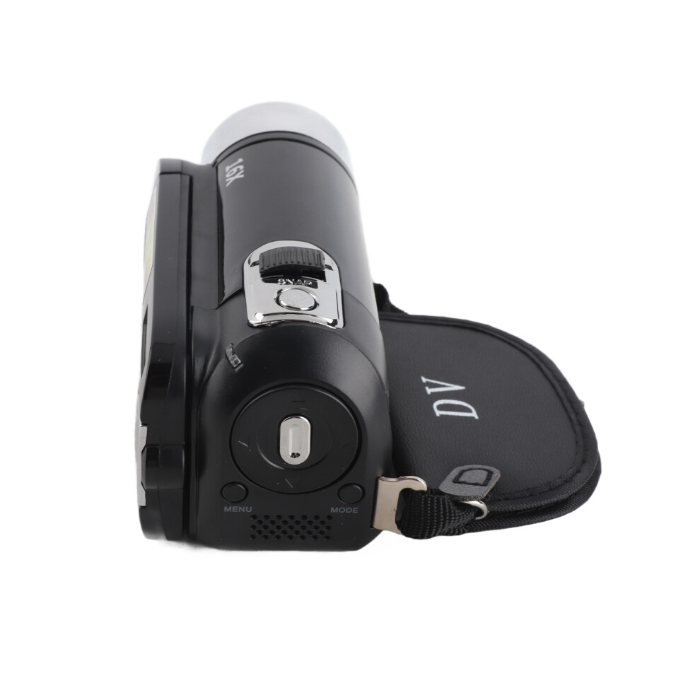 Travel-Ready 1080P Camcorder 16Mp 16X Zoom With 2.4" Screen & Fill Light 7901333745121