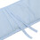 3pcs Cotton Crib Bumper Set, 125x18cm & 66x18cm, Blue 9