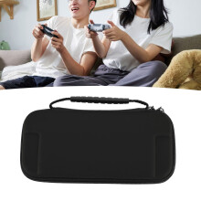Custodia ultra-sottile per Switch Lite con 10 scomparti per carte, nera
