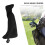 Lot de 3 couvre-clubs de golf noirs pour bois de parcours 1, 3 et 5 6