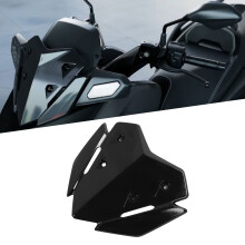 ABS-Windschutzscheibe für XMAX 125 ccm/250 ccm/300 ccm Schwarz