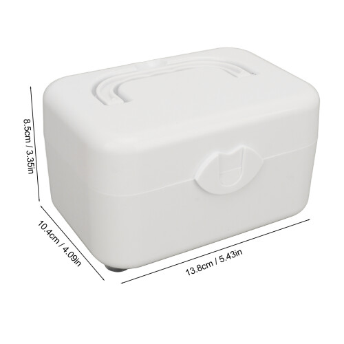 Enrollador automático de bobinas 6T 13,8x8,5x10,4 cm blanco 1