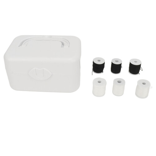Enrollador automático de bobinas 6T 13,8x8,5x10,4 cm blanco 2