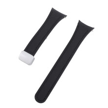 Silikon-Armband Series 6/5/4, Schwarz eng anliegend