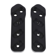 Kit di pedane in alluminio 6061-T6 nero 41-425