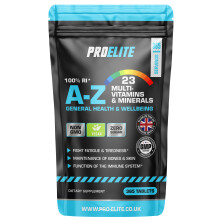 (365 Tablets) A-Z Multi Vitamins & Minerals Vegan Tablets