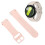 Cinturino in silicone Serie 4-7, Linee rosa ondulate 1