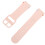 Cinturino in silicone Serie 4-7, Linee rosa ondulate 16