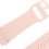 Cinturino in silicone Serie 4-7, Linee rosa ondulate 11