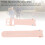 Cinturino in silicone Serie 4-7, Linee rosa ondulate 5