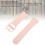 Cinturino in silicone Serie 4-7, Linee rosa ondulate 6