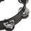 Halbmond-Handtrommel ABS-Schale, schwarze Schellen 10