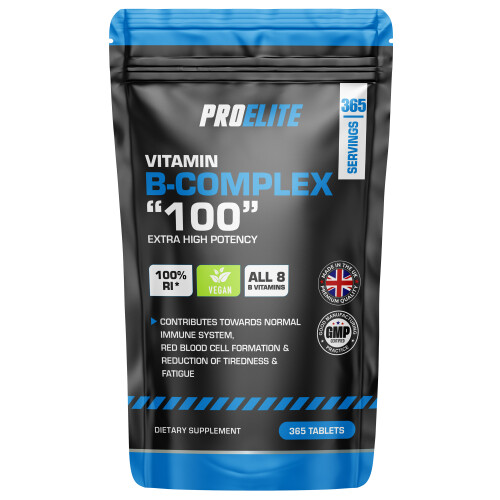 (365 Tablets) Vitamin B Complex Vegan Tablets B1 B2 B3 B5 B6 B12