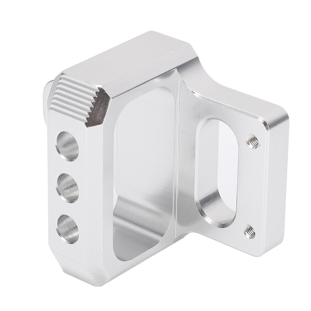 Aluminium Alloy 3 Port Solenoid Valve Mount Bracket For Boost Controllers Silver 9321333752123