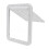Pet Screen Door Kit White S Breathable, Bite-Resistant, Strong Plastic 13