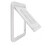 Pet Screen Door Kit White S Breathable, Bite-Resistant, Strong Plastic 16