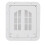 Pet Screen Door Kit White S Breathable, Bite-Resistant, Strong Plastic 14