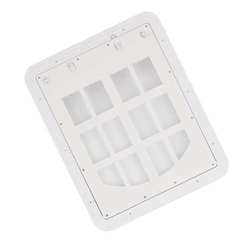 Pet Screen Door Kit, Breathable, Bite Resistant, White, L