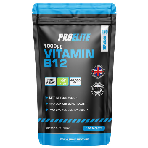 (120 Tablets) Vitamin B12 1000mcg Tablets Methylcobalamin