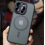 (BLACK, For iPhone 13) Magnetic Luxury Lens Protector Case For iPhone 13 5
