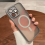 (BLACK, For iPhone 13) Magnetic Luxury Lens Protector Case For iPhone 13 7