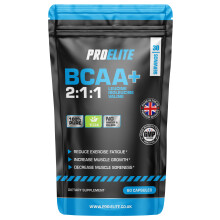 (60 Capsules) BCAA Capsules Vegan 1000mg Branch Chain Amino Acid