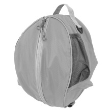 Mochila de almacenamiento para baloncesto, gran capacidad, gris