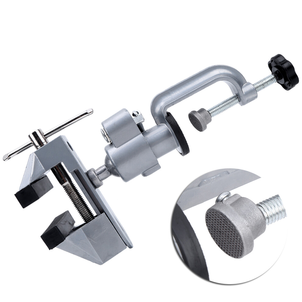 Aluminum Alloy Electric Drill Stand With Vise Clamp, 55Mm Range 9381333753650