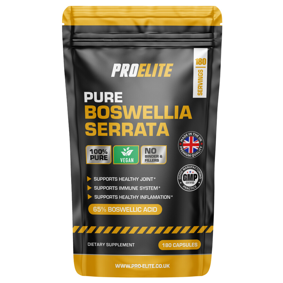 Proelite (180 Capsules) Boswellia Serrata Capsules 500Mg Immune System