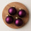 24 Fig Purple Christmas Tree Baubles Shatterproof Decs 6cm Round 5