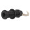 GT208 Nero 6,35 mm End Pin Jack per chitarra filettato 12