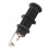 GT208 Nero 6,35 mm End Pin Jack per chitarra filettato 15