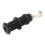GT208 Nero 6,35 mm End Pin Jack per chitarra filettato 1