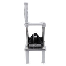 Stainless Steel French Fry Cutter with Replaceable Blades, Ergonomic Handle, 24x15x40cm