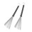 Durable Rubber-Tipped Retractable Drum Brushes for Jazz Music 2Pcs 7