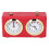 Mechanical Digital Chess Timer, No Battery, Portable Red 15.4x5.5x9cm 14