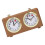 Minuteur d'échecs international beige 15,4x5,5x9 cm 15