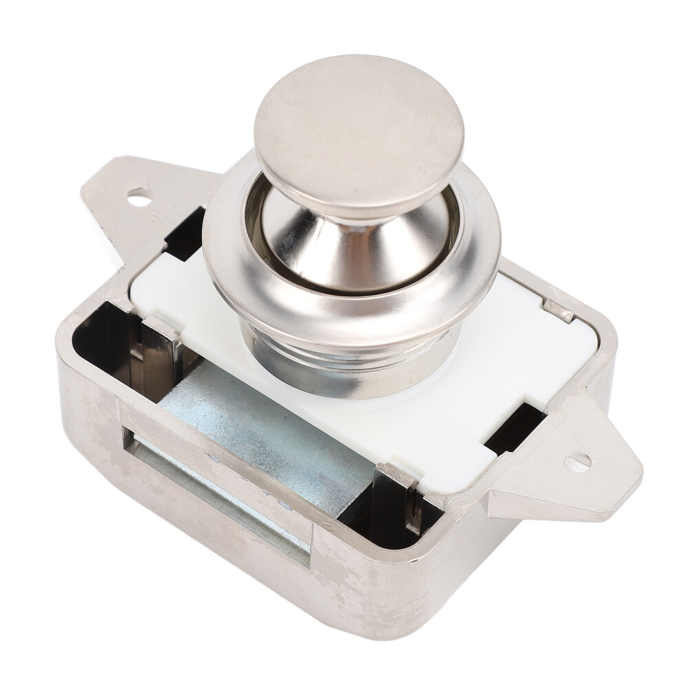 Stylish Pearl Ni Cabinet Push Button Latch For Rv Yacht Campervan 7681333766721