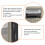 Radio miniature 1000mAh ABS, noir, portable 13