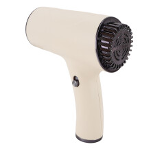 Secador de pelo portátil silencioso blanco con iones negativos para casa viaje dormitorio de ABS