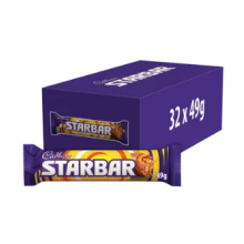 Cadbury Starbar 49g (Pack of 32)