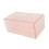 Caja de joyas de 3 capas, con 72 compartimentos, acrílica, rosa. 9