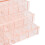 Caja de joyas de 3 capas, con 72 compartimentos, acrílica, rosa. 6