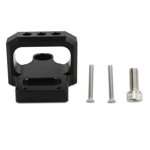 Premium Aluminum Solenoid Bracket for Optimized Boost Response Stability 1