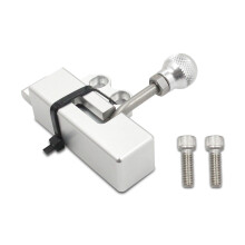 K20/K24 1. und 2. Gang Schalthebelbox, Silber, 10x9x5cm