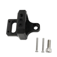 3-Port Alu Solenoid-Halterung Schwarz 12x10x5 cm MACAEM